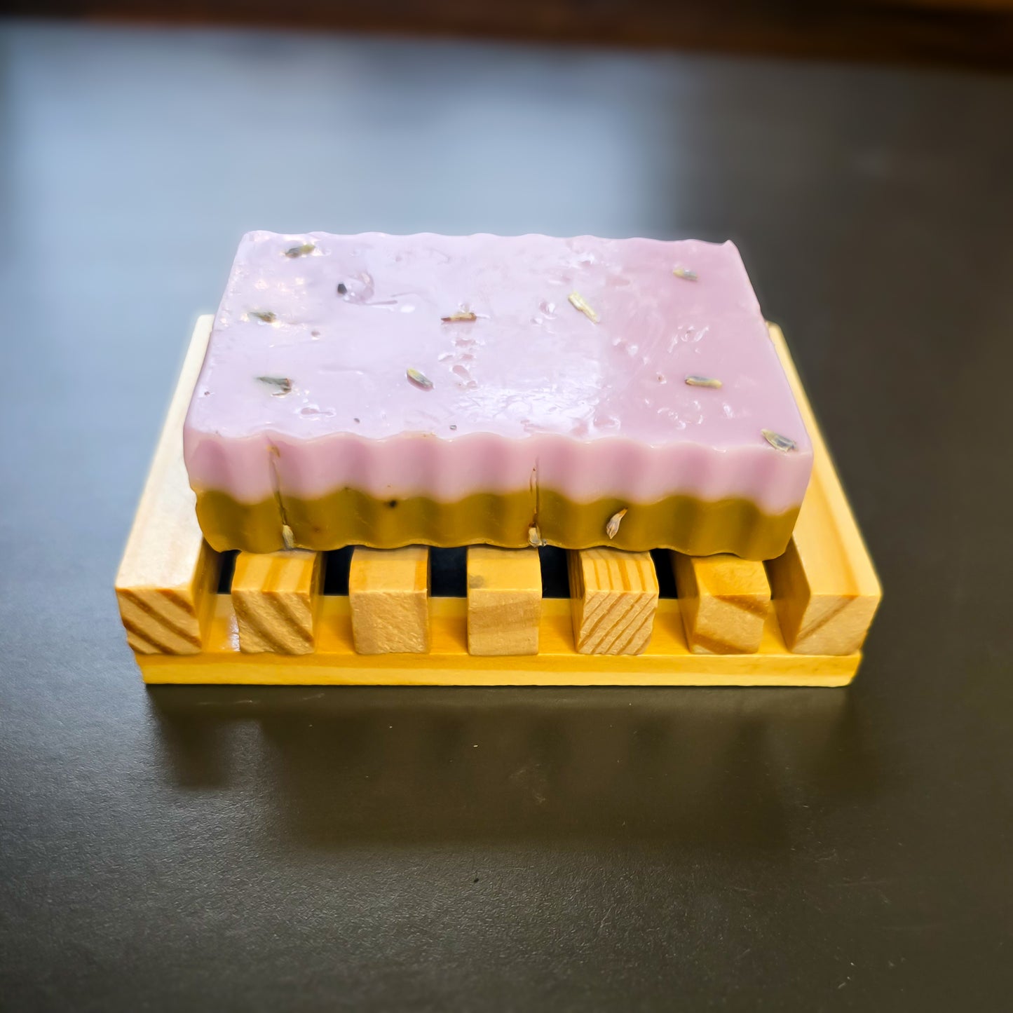 wooden soap dish